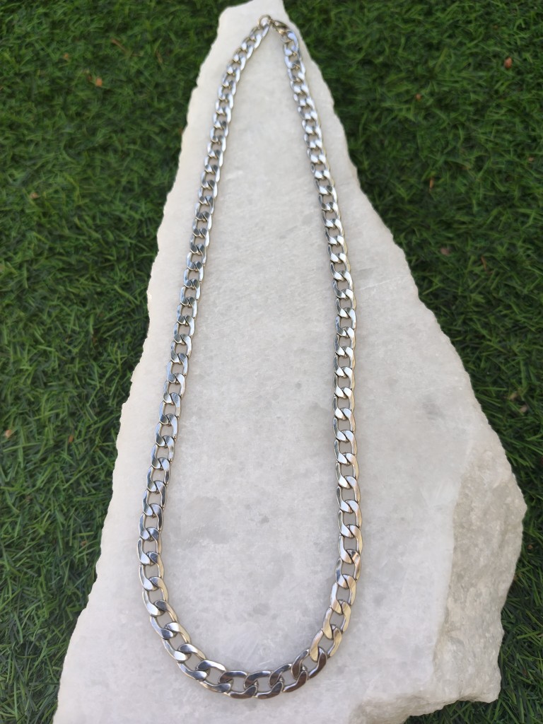 Silver Stainless Steel Gourmet Chain - Image 3