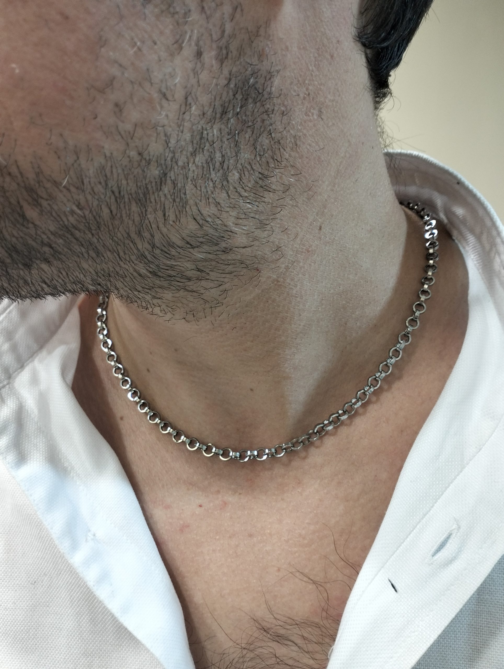 STEEL LINK 50 – Χειροποίητη Ατσάλινη Αλυσίδα (Unisex)