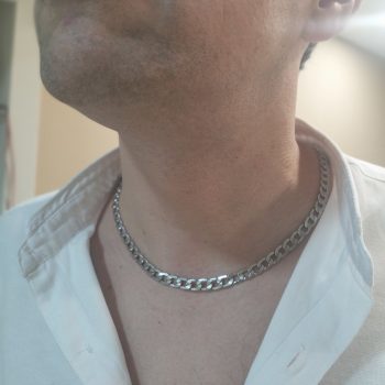 Ατσάλινη Ανδρική Αλυσίδα Atlas Steel Chain 12mm - 50cm