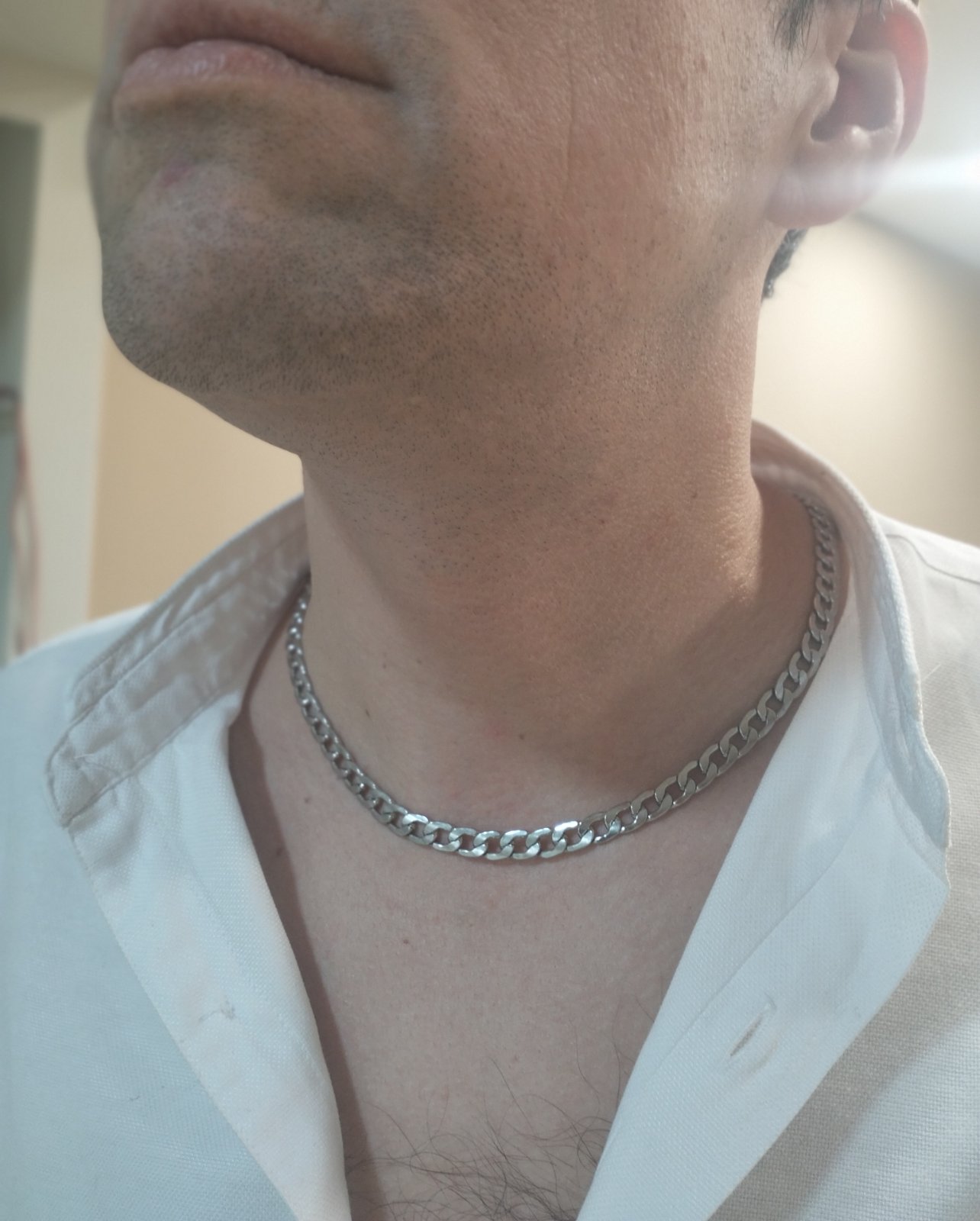 Ατσάλινη Ανδρική Αλυσίδα Atlas Steel Chain 12mm - 50cm