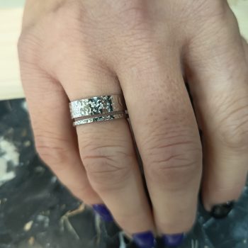 Ring “Harmony” – Adjustable Double Stainless Steel