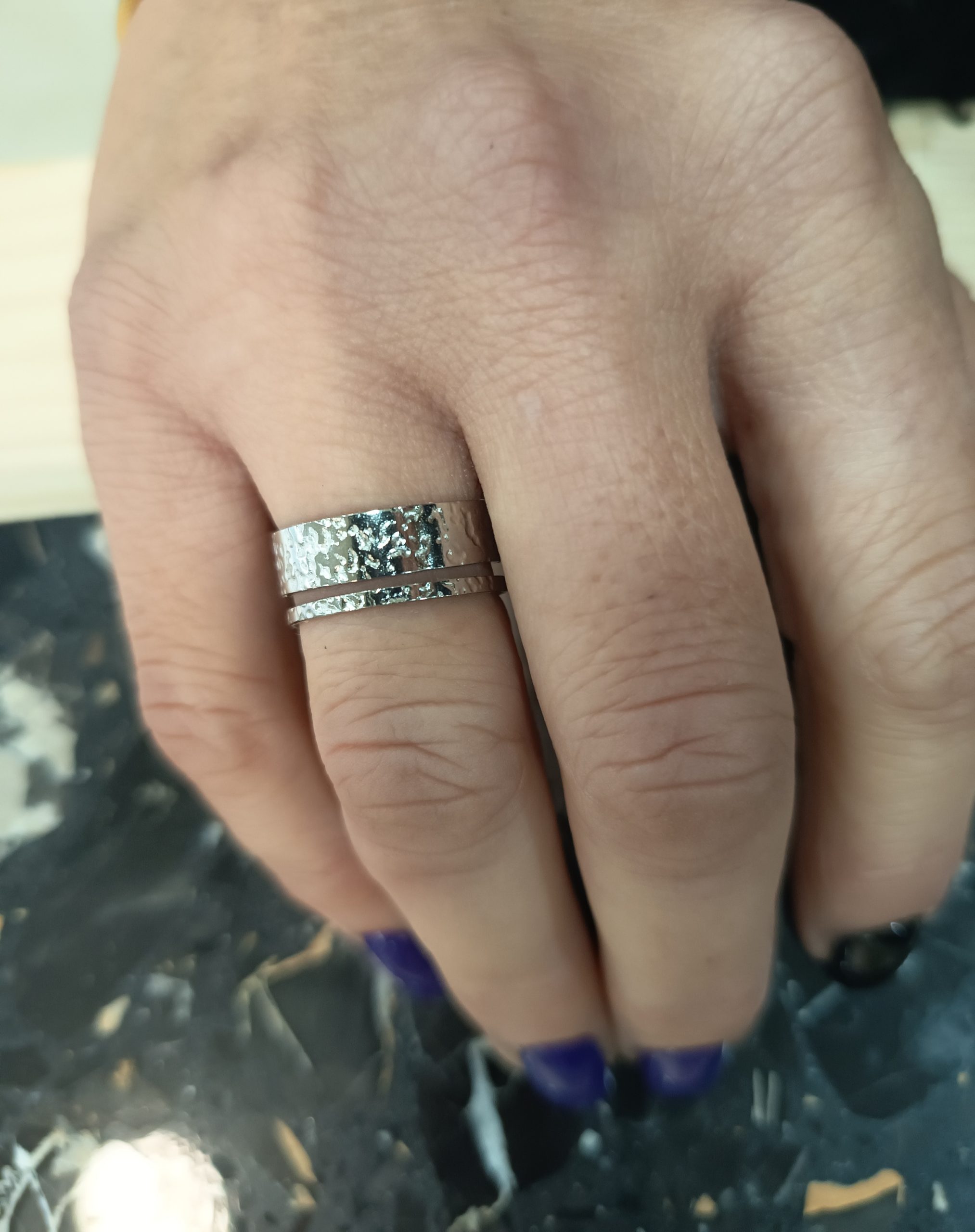 Ring “Harmony” – Adjustable Double Stainless Steel