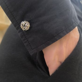 Nodus 13 – Unisex Ατσάλινα Μανικετόκουμπα Κόμπος