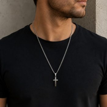 Atlas – Stainless Steel Cross Necklace